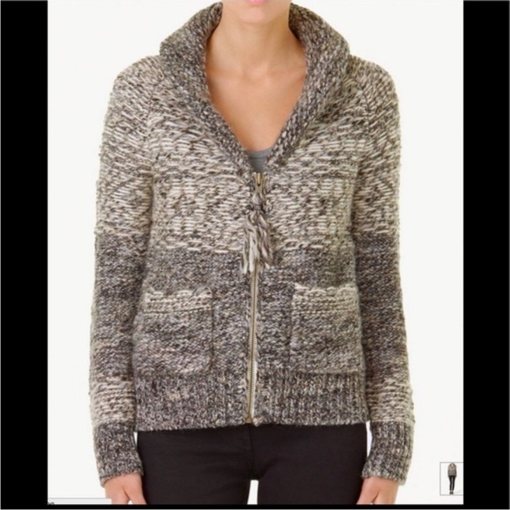 NWOT Aritzia Wilfred Free Erable zip cardigan